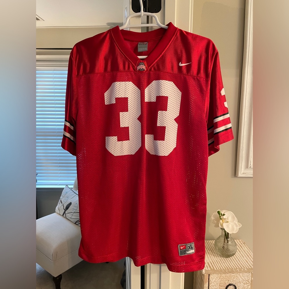 Nike Ohio State Buckeyes #33 Football Jersey - Youth XL (16-18)